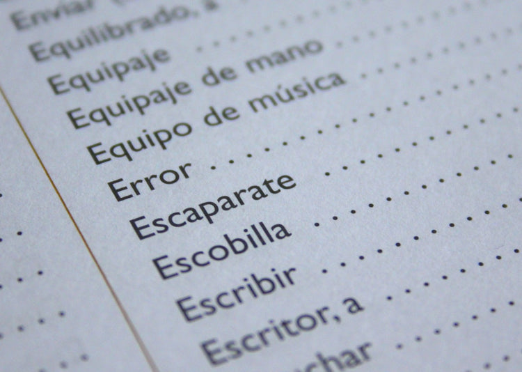 Diccionarios, léxicos