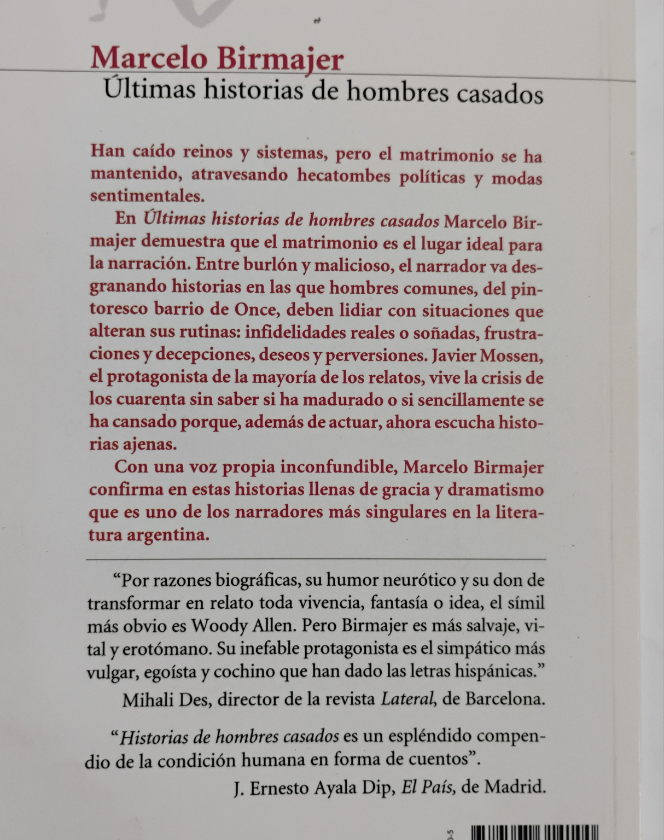 Últimas historias de hombres casados - Marcelo Birmajer