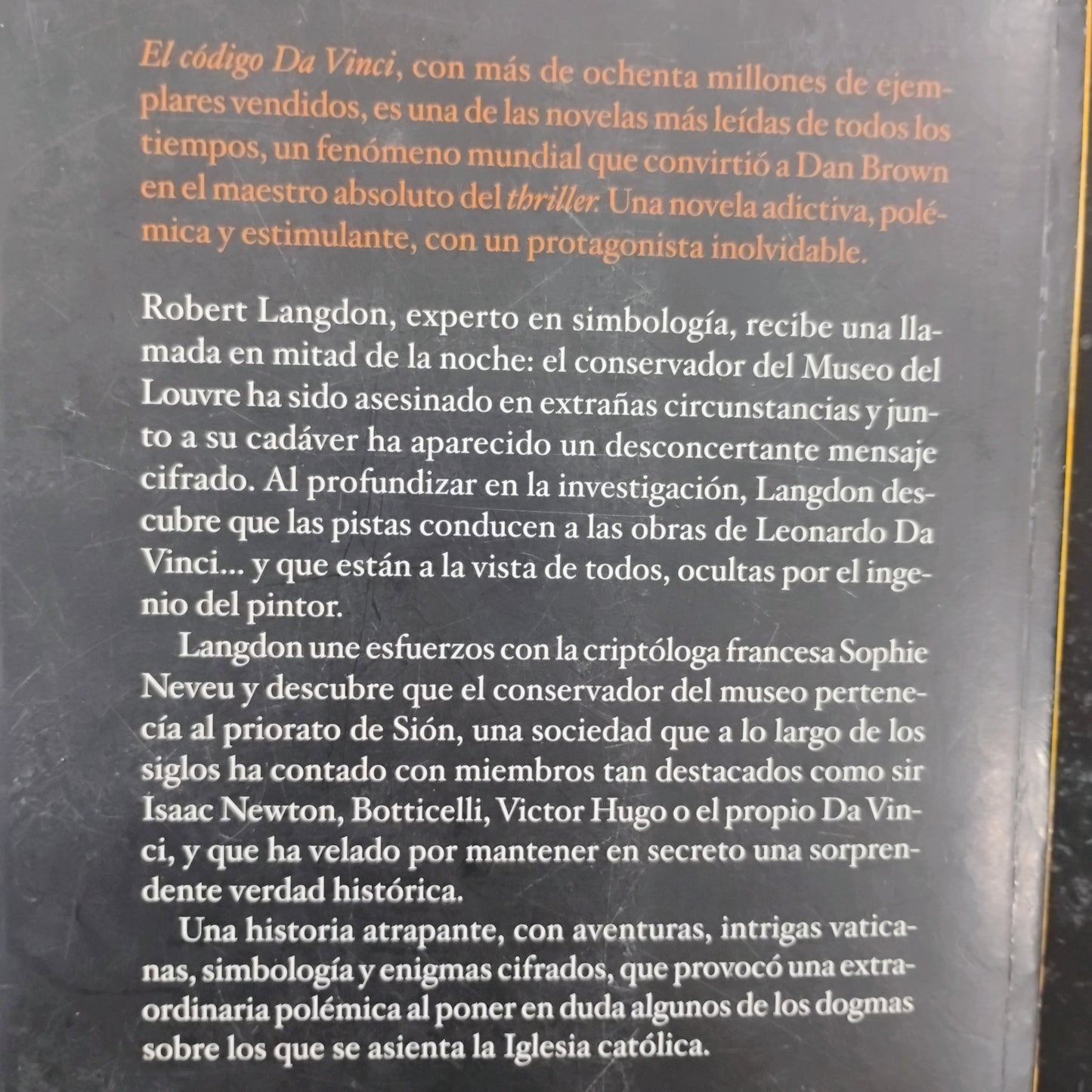 El Código Da Vinci - Dan Brown