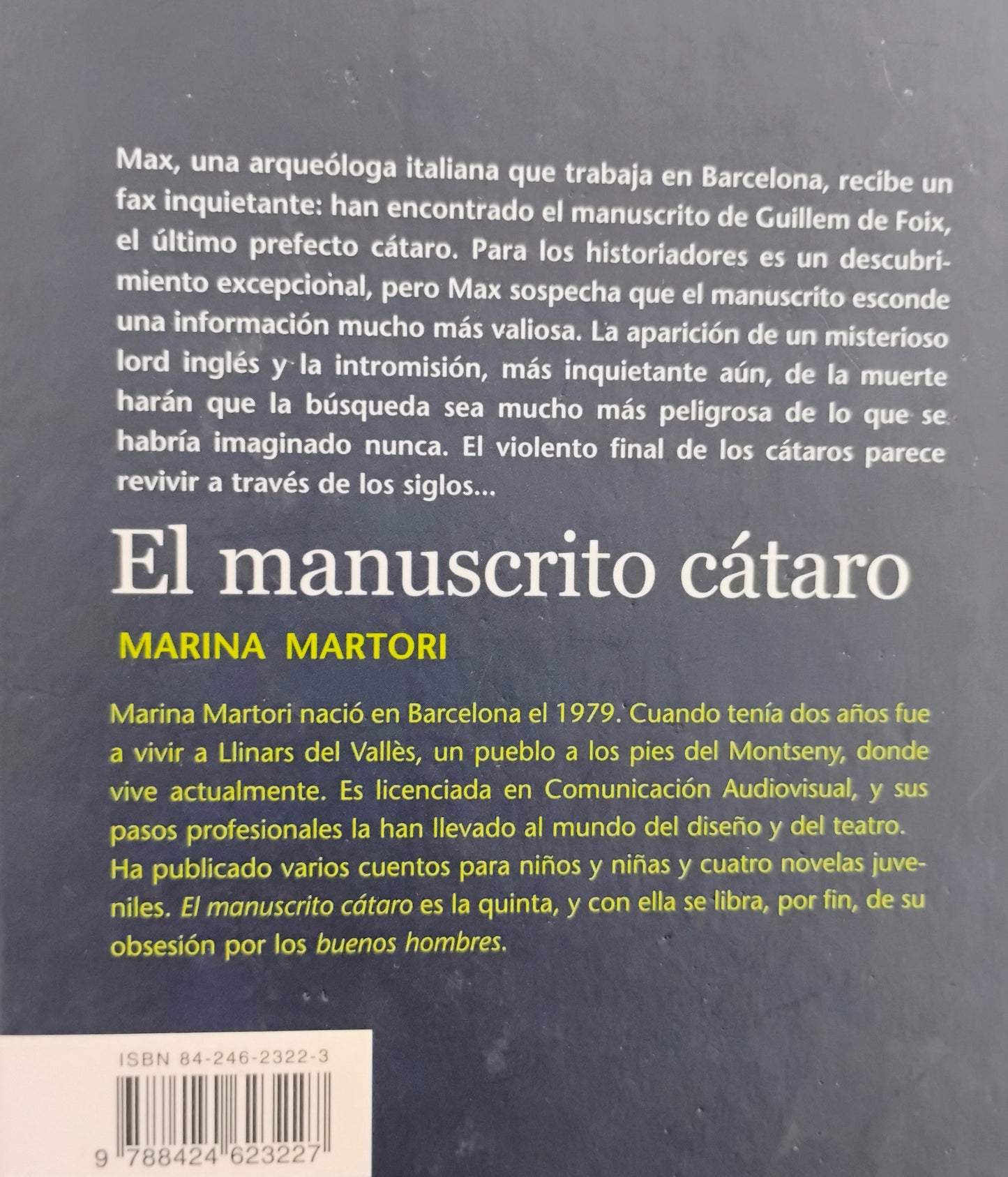 El manuscrito câtaro - Marina Martori