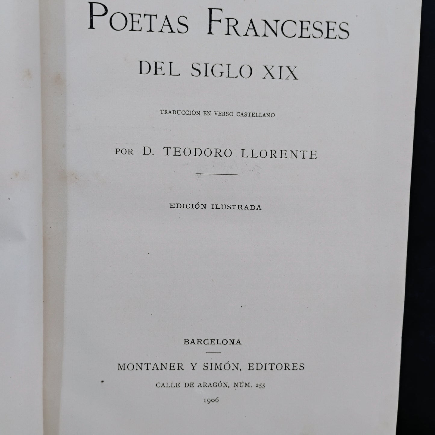 Poetas franceses ilustres del SIGLO XIX.
