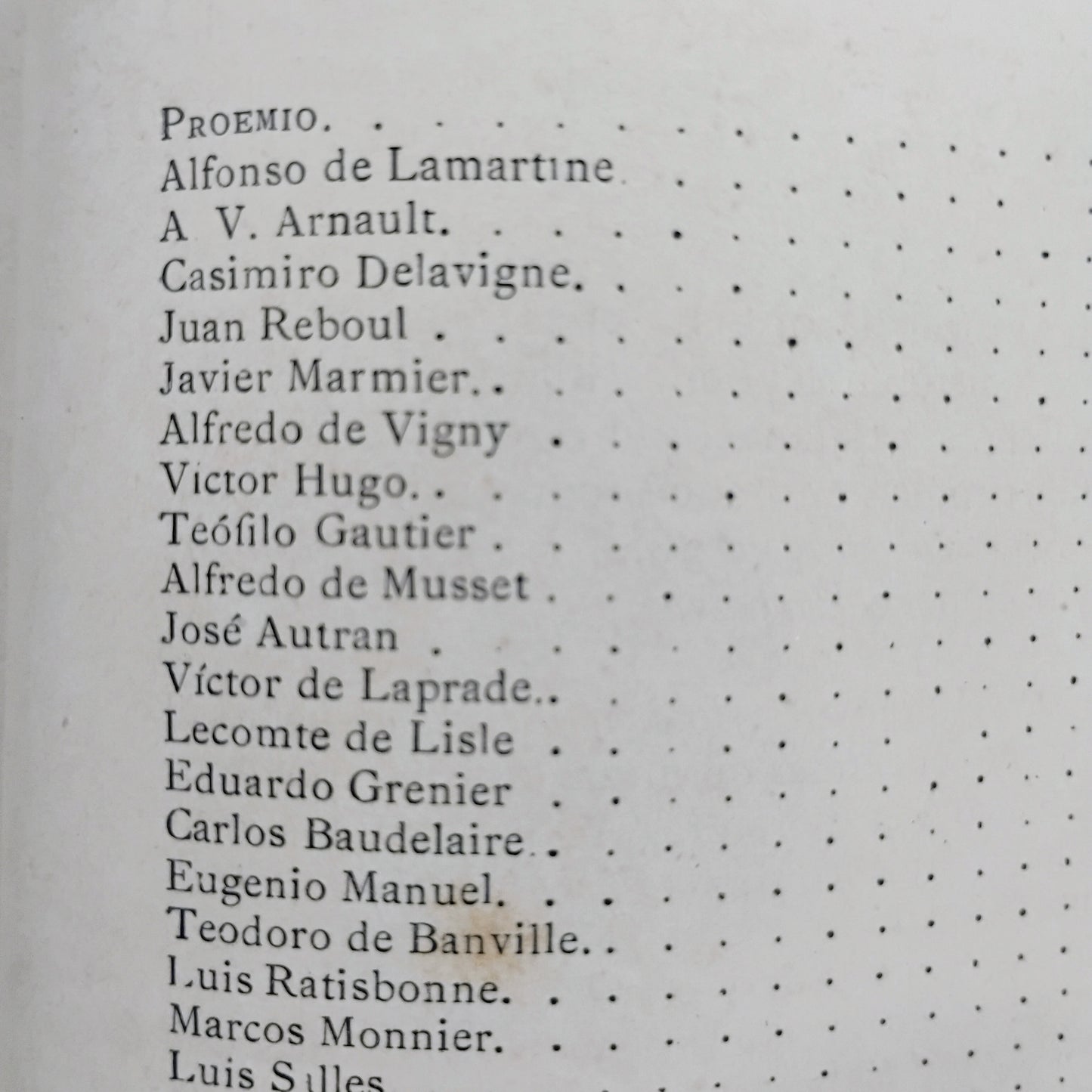 Poetas franceses ilustres del SIGLO XIX.