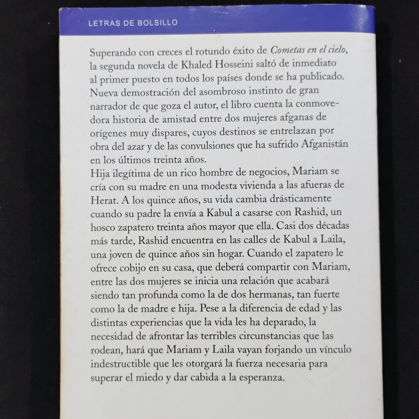 Mil soles espléndidos - khaled Hosseini