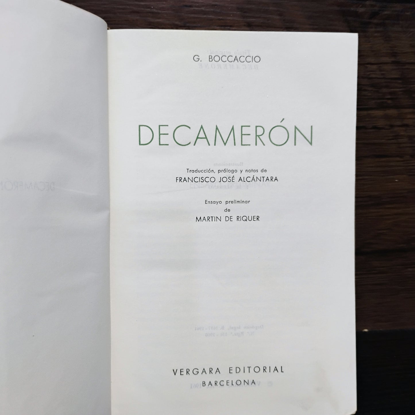 El Decamerón - Giovanni Bocaccio