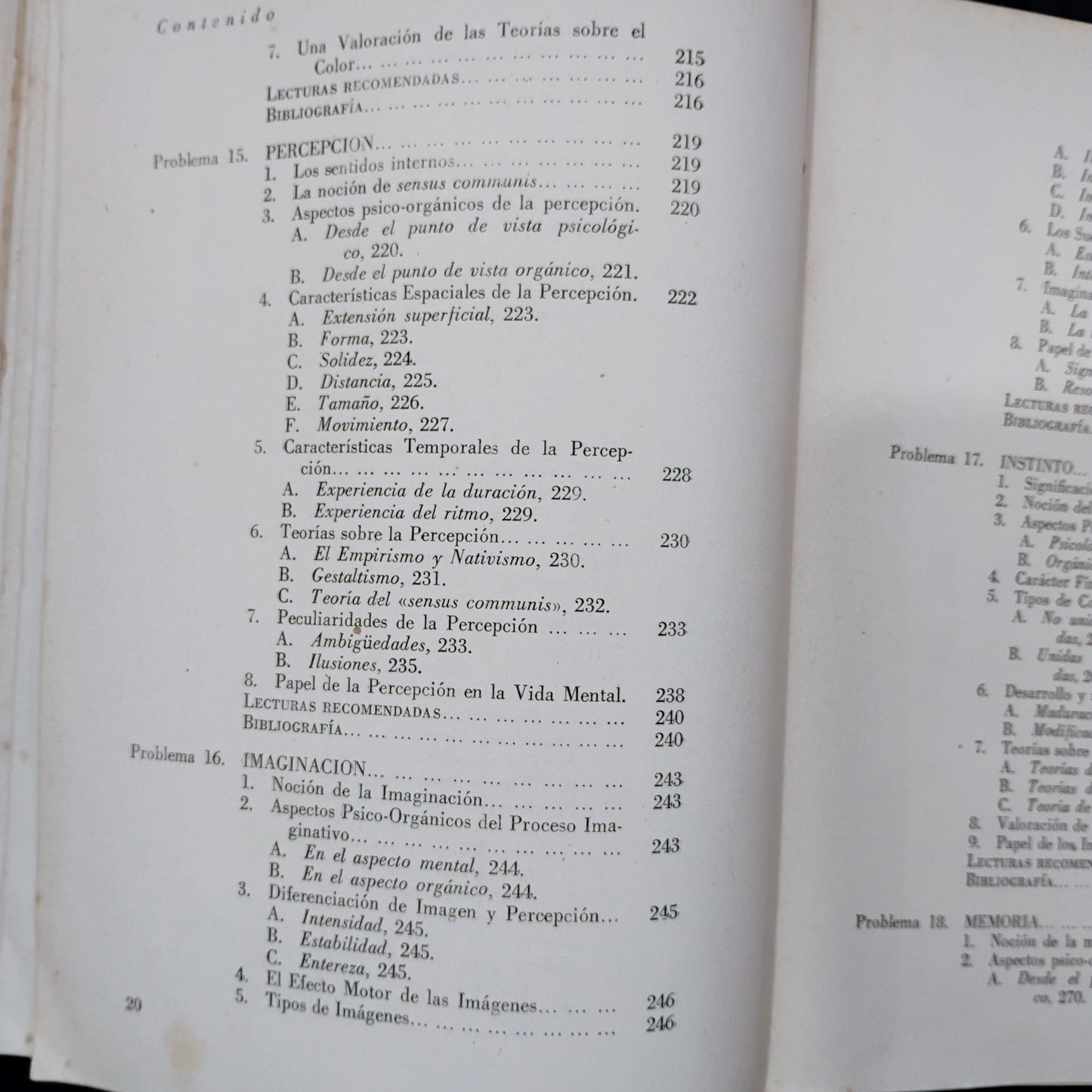 PSICOLOGÍA GENERAL. Una interpretación de la ciencia de la mente, basada en Santo Tomâs de Aquíno - Brennan