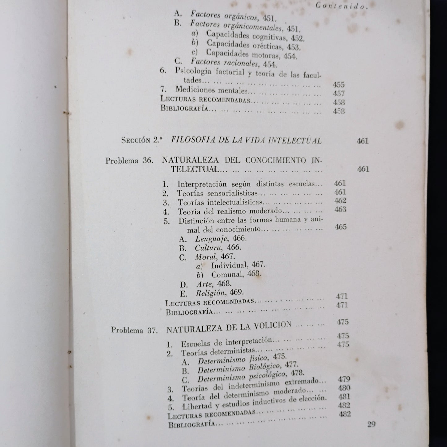 PSICOLOGÍA GENERAL. Una interpretación de la ciencia de la mente, basada en Santo Tomâs de Aquíno - Brennan