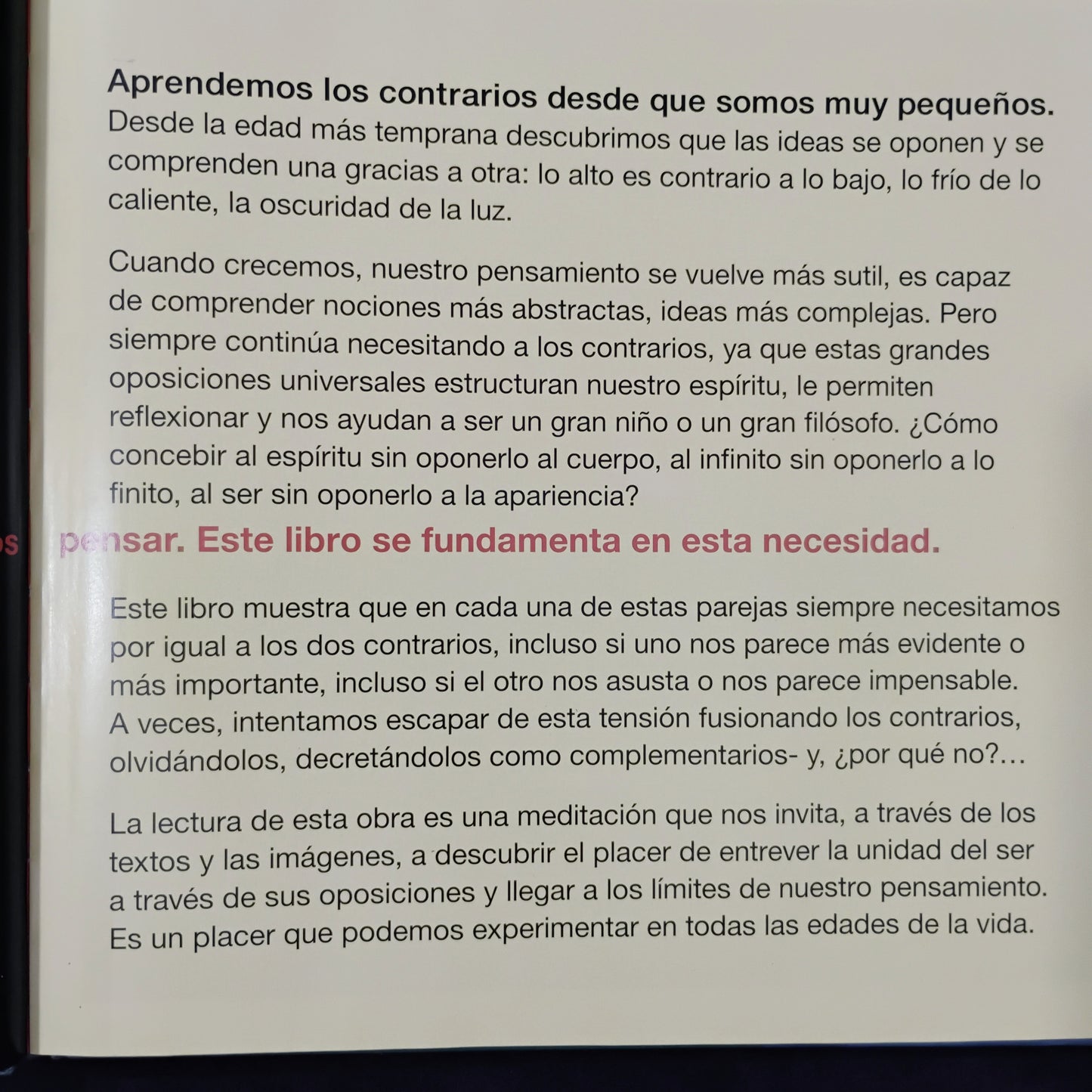¿Contrarios?. Un libro para ejercitar el arte del pensar - Brenifier, Després