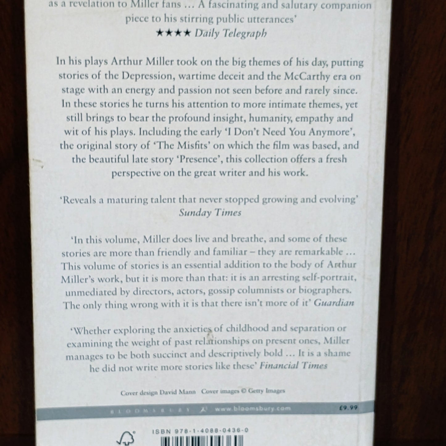 Presence. Collected Stories of Arthur Miller