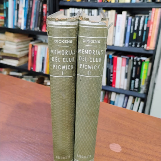 Memorias del Club Pickwick tomos 1 y 2 - Charles Dickens