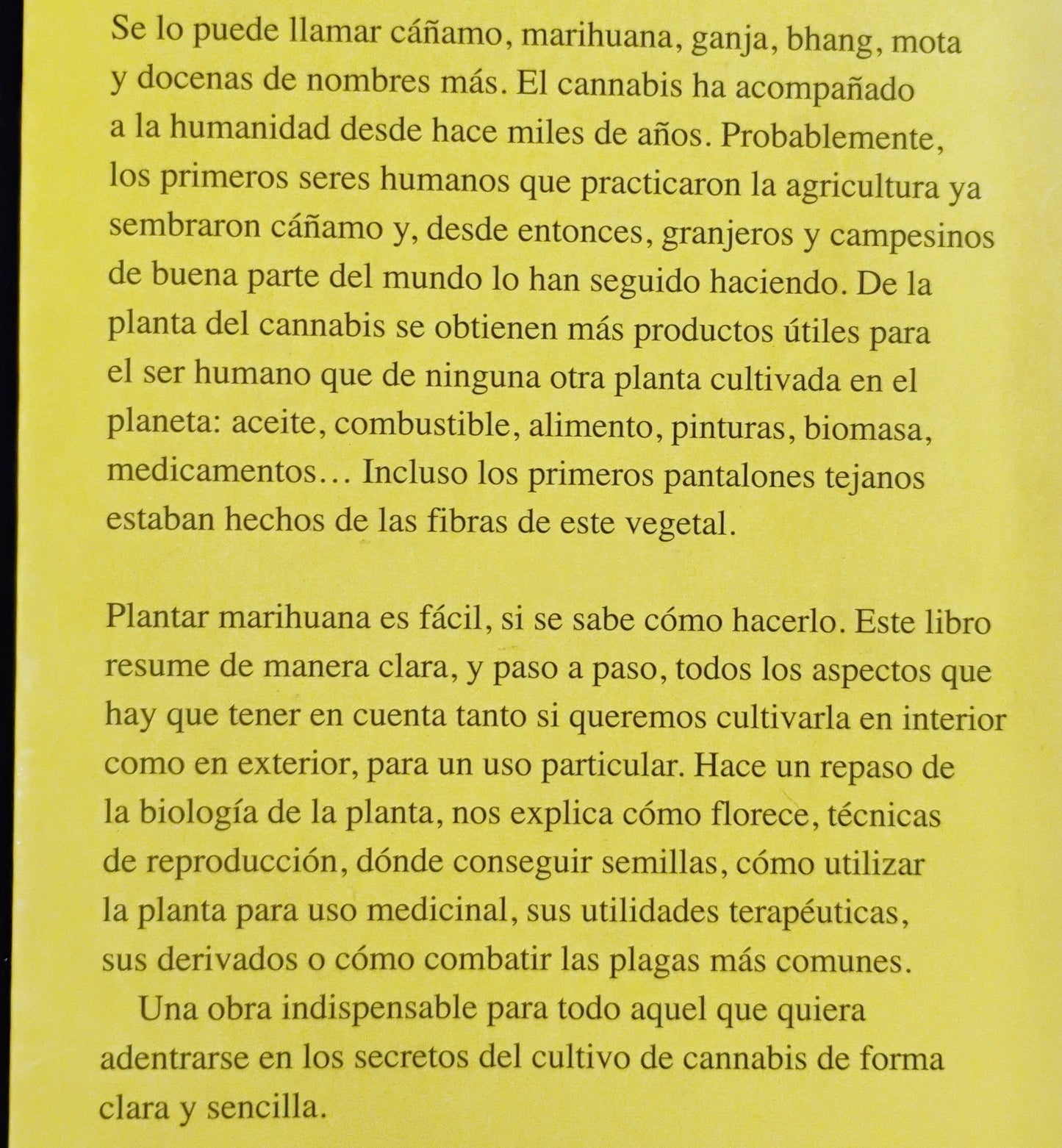 El cultivo ecológico del cannabis. Un manual práctico. - José T. Gallego.
