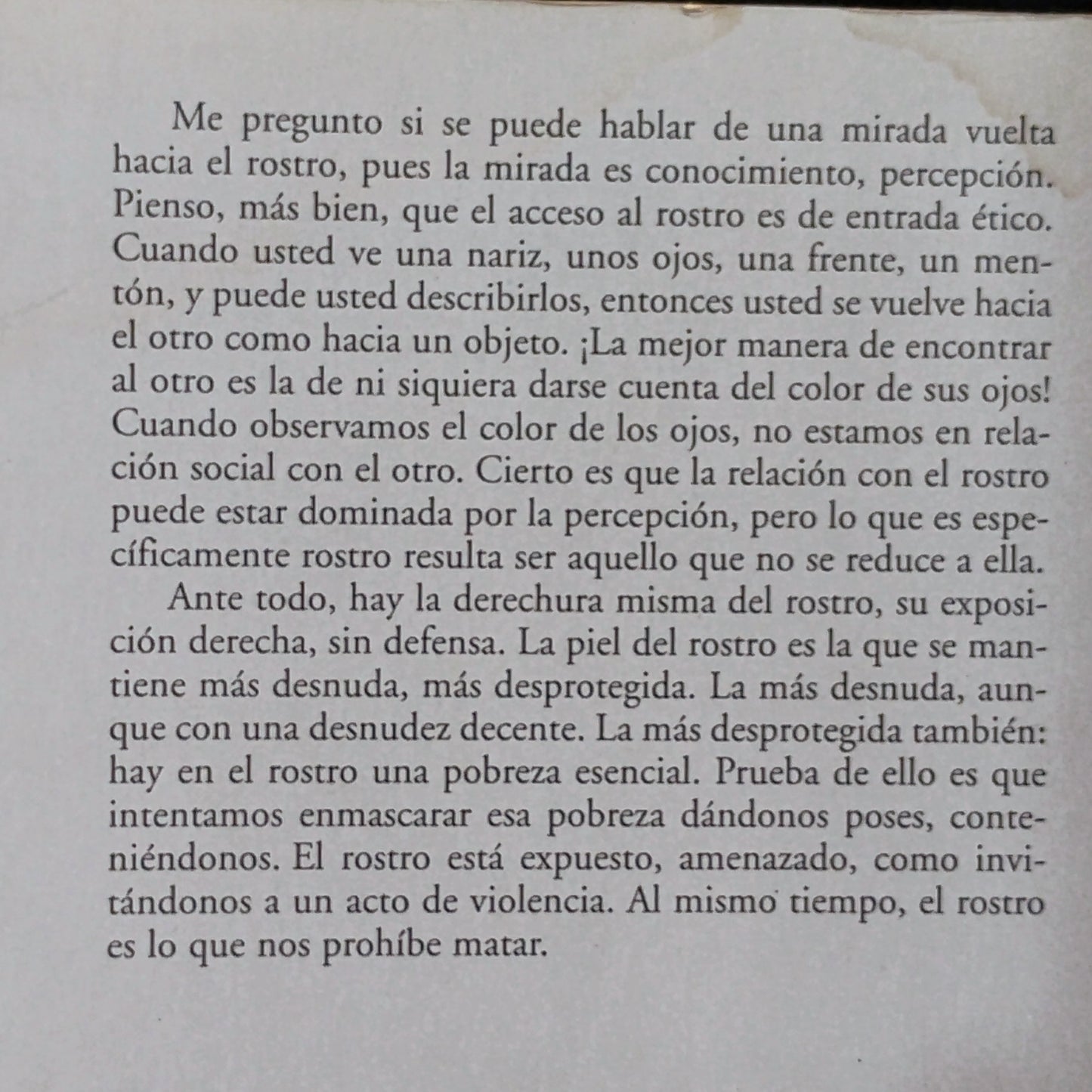 Ética e infinito - Emmanuel Lévinas