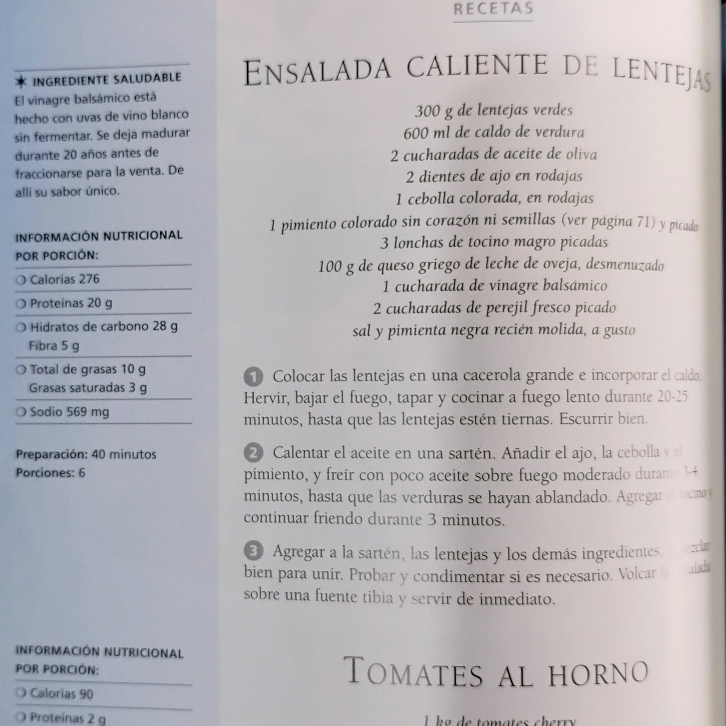 Cocina para diabéticos