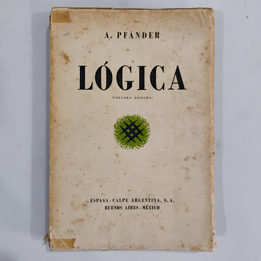 Lógica - A. Pfander
