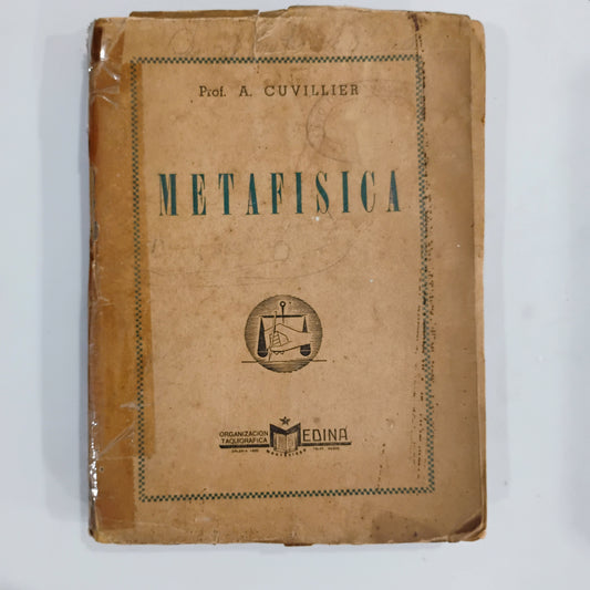 Metafisica - A. Cuvillier