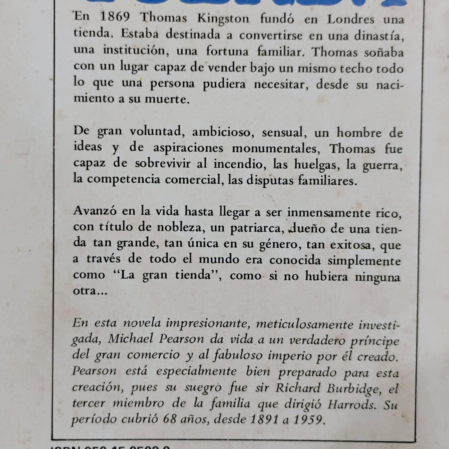 La gran tienda - Michael Pearson