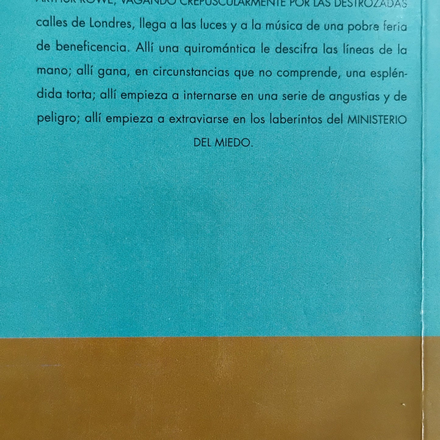 El ministerio del miedo - Graham Green