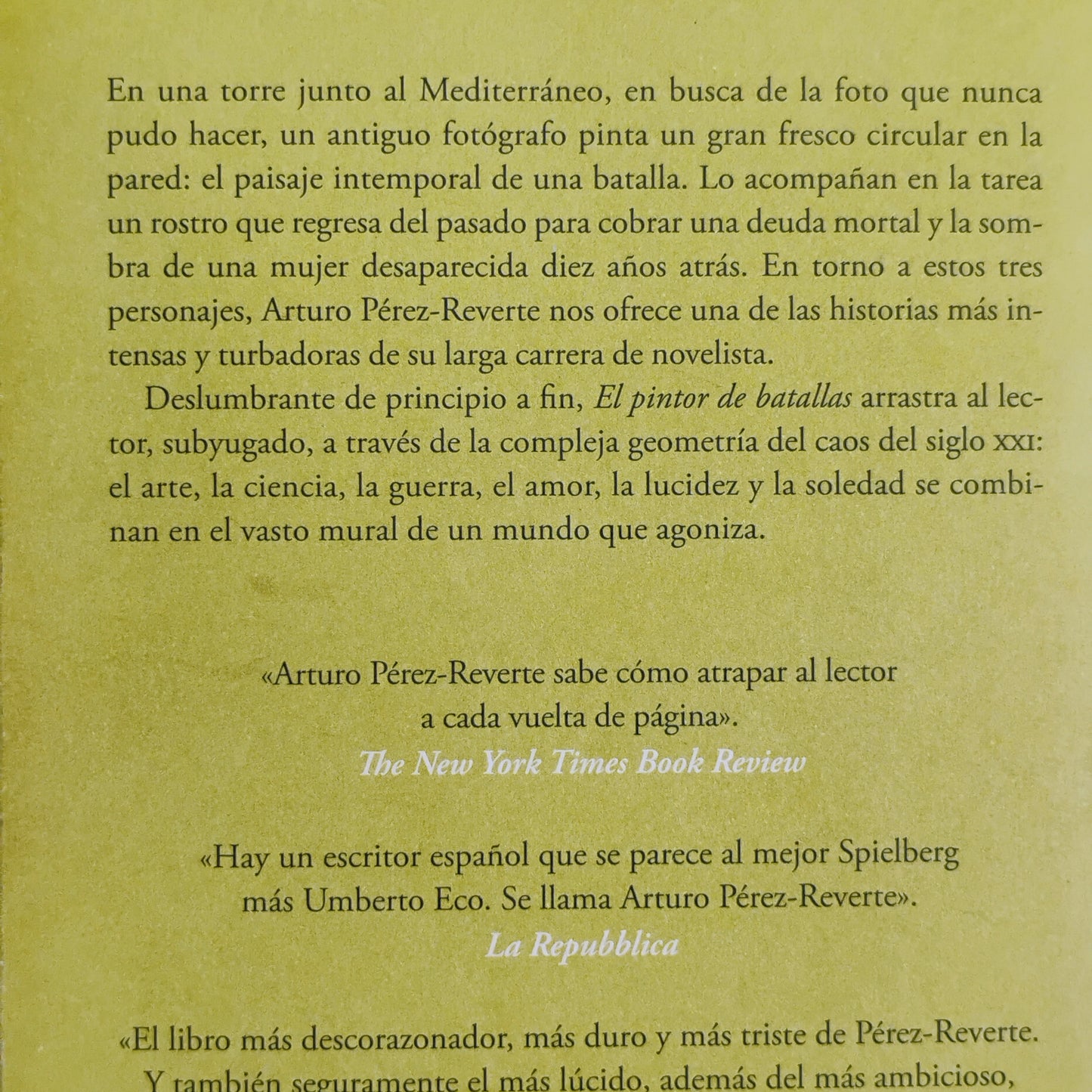 El pintor de batallas - Arturo Pérez-Reverte