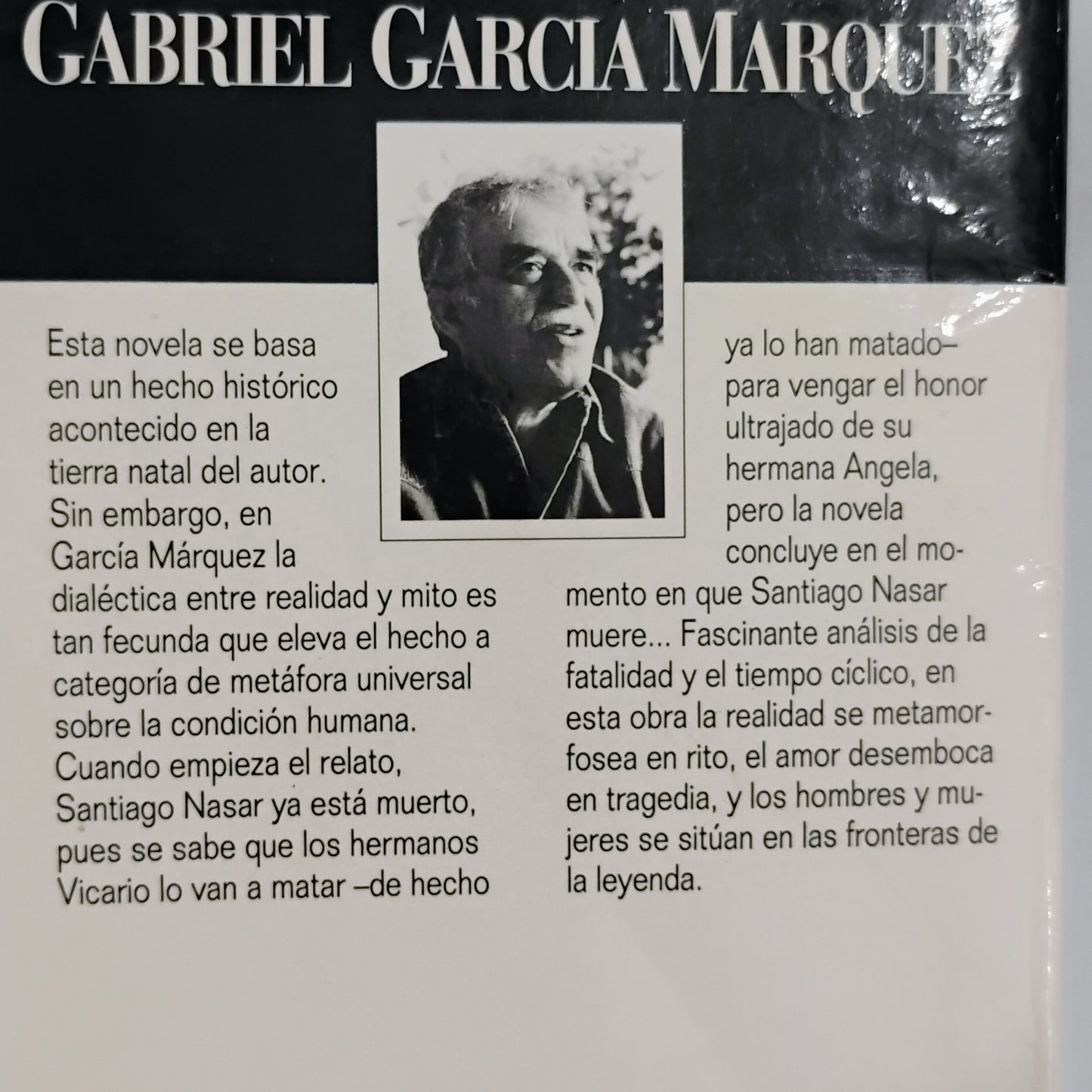 Crónica de una muerte anunciada - Gabriel García Márquez
