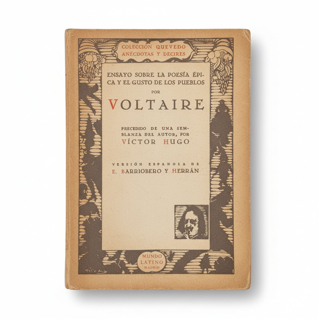 Ensayo sobre la poesía épica y el gusto de los pueblos- Voltaire