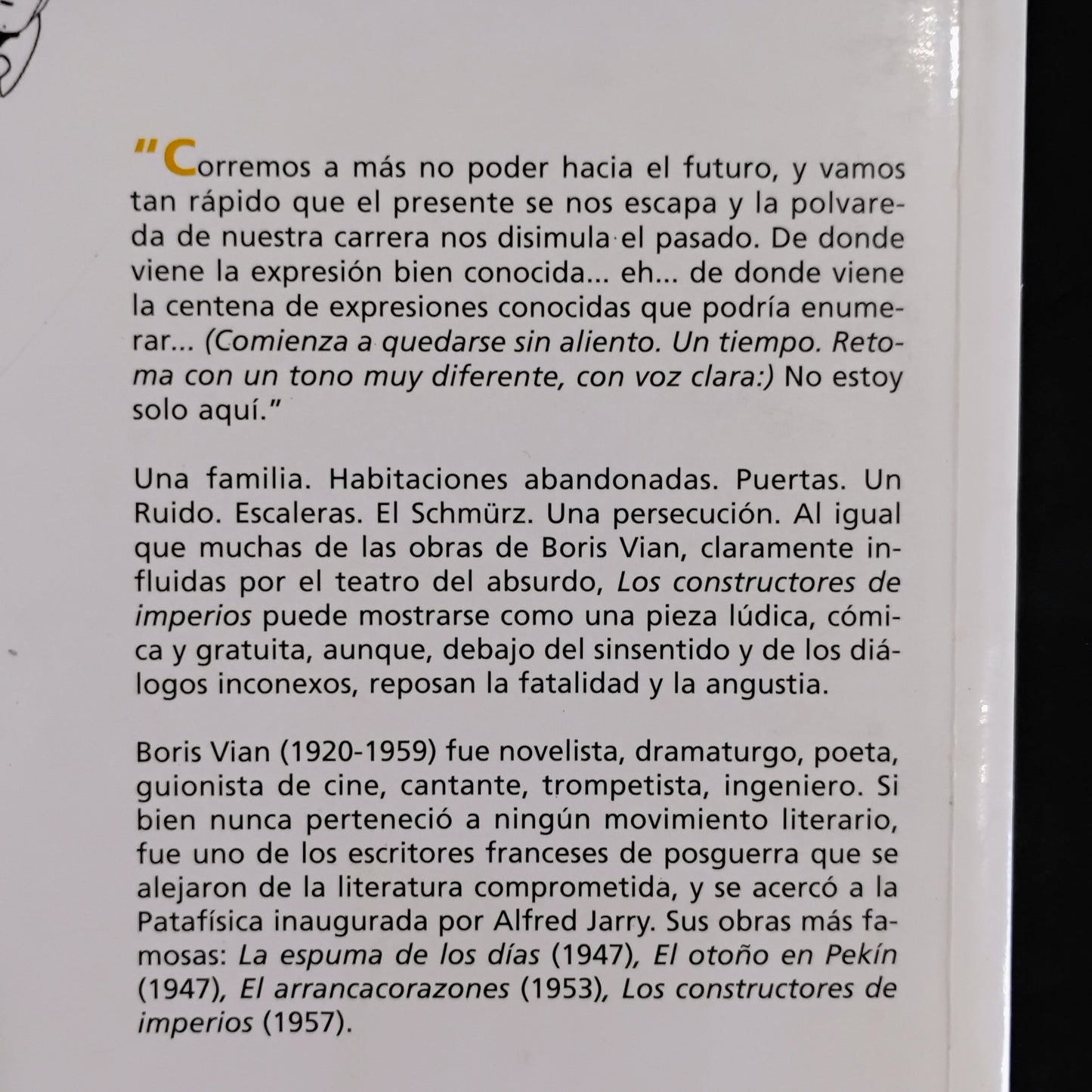 Los constructores de imperios o el Schmürz - Boris Viari