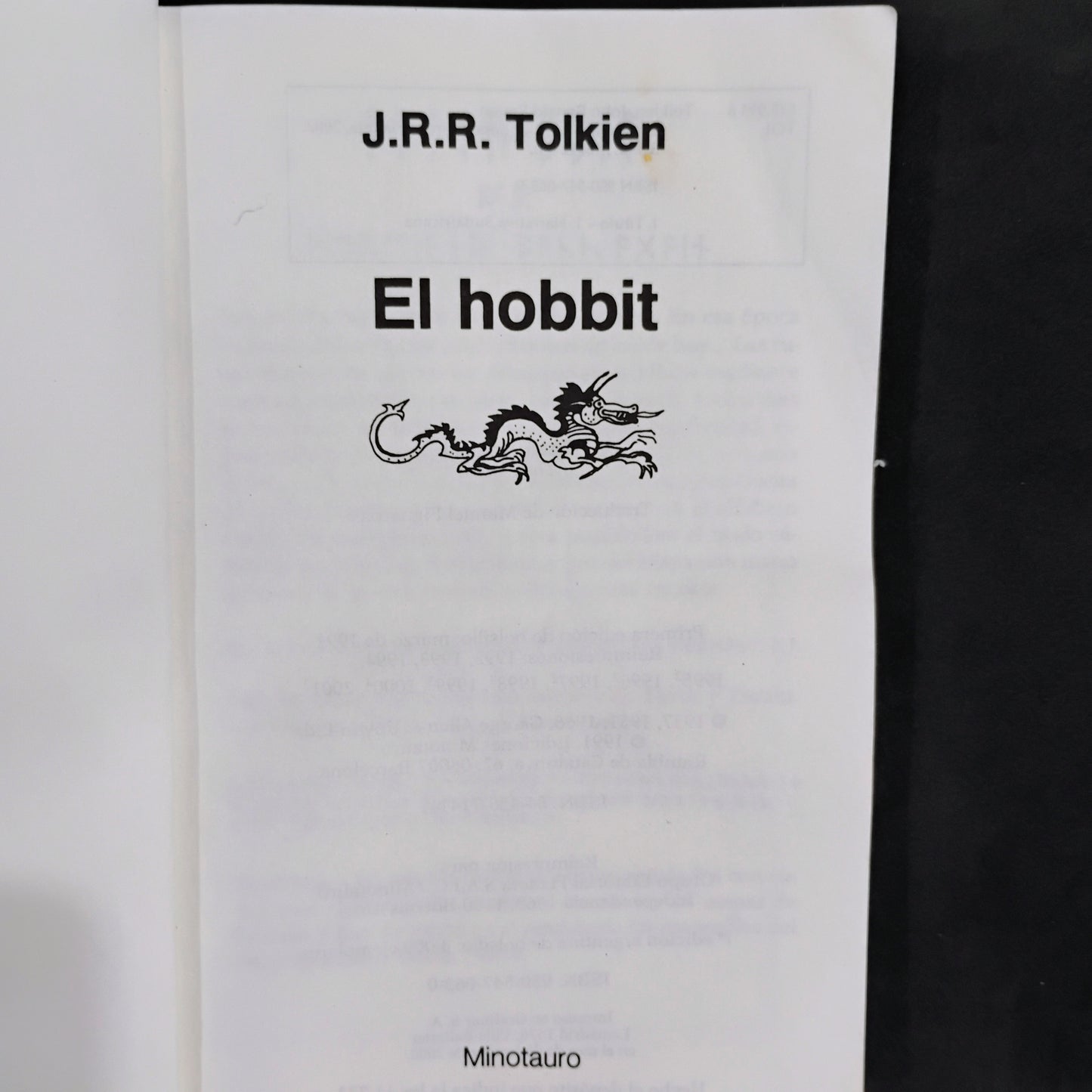 El Hobbit - J. R. R. Tolkien