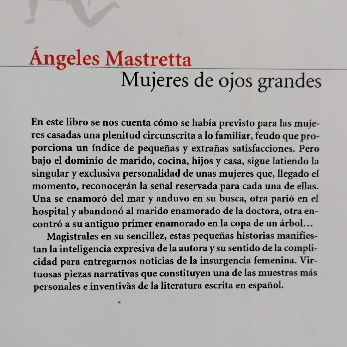 Mujeres de ojos grandes - Ángeles Mastreta