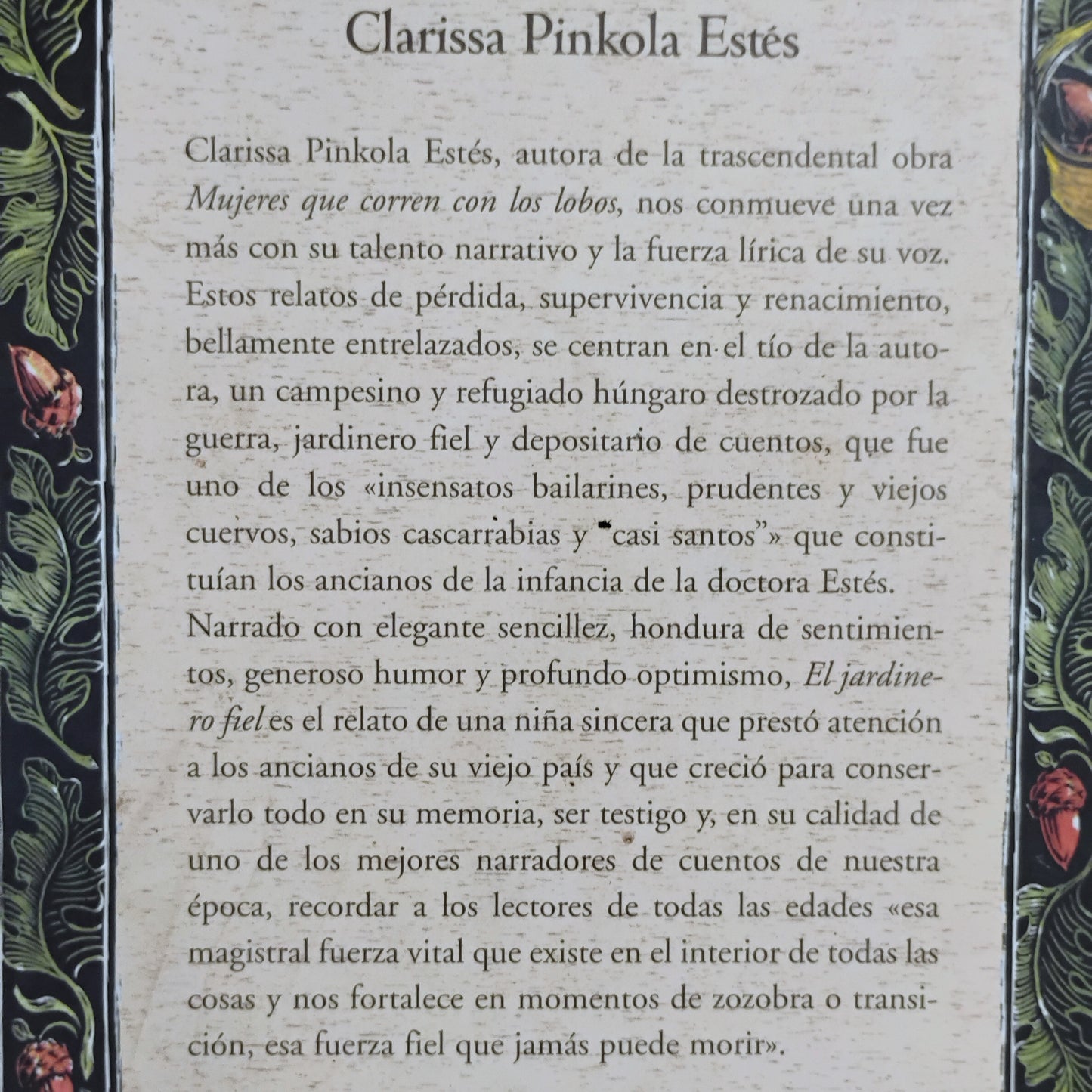El jardinero fiel - Clarissa Pinkola Estés