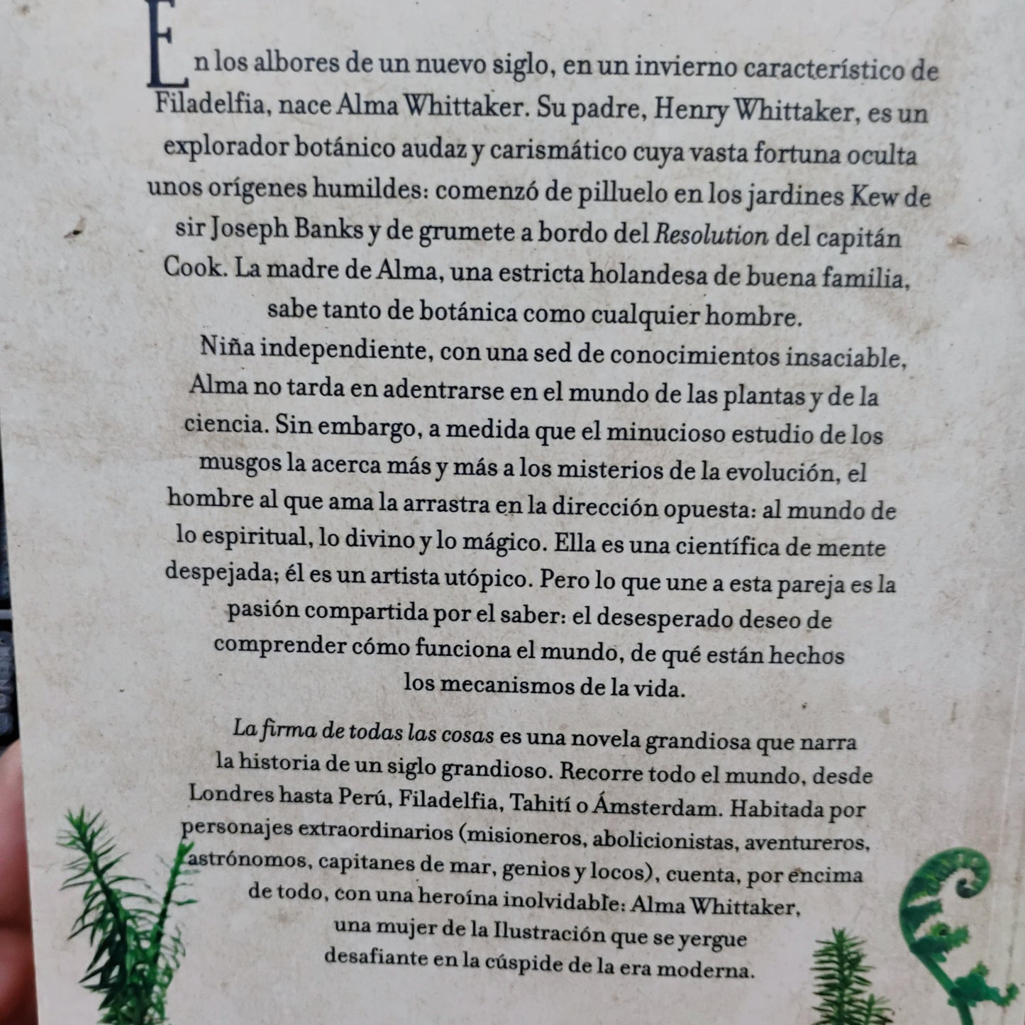 La firma de todas las cosas - Elizabeth Gilbert