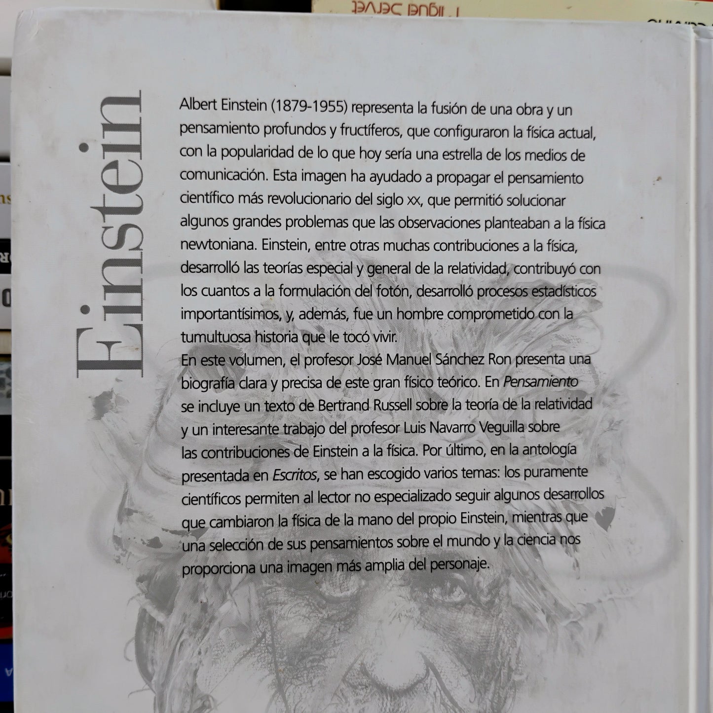 Einstein, vida pensamiento y obra. - Colección Grandes Pensadores