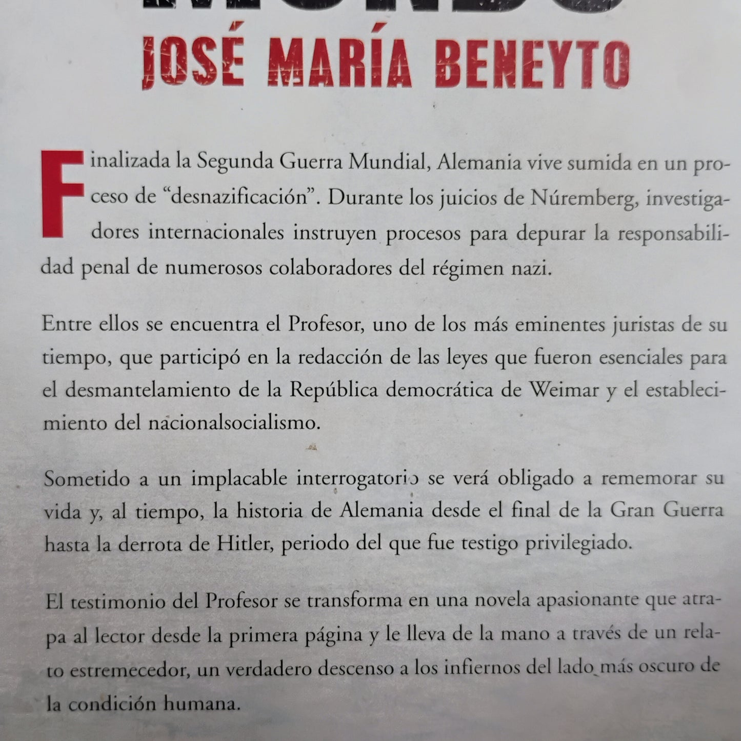 Los elementos del mundo - José María Beneyto