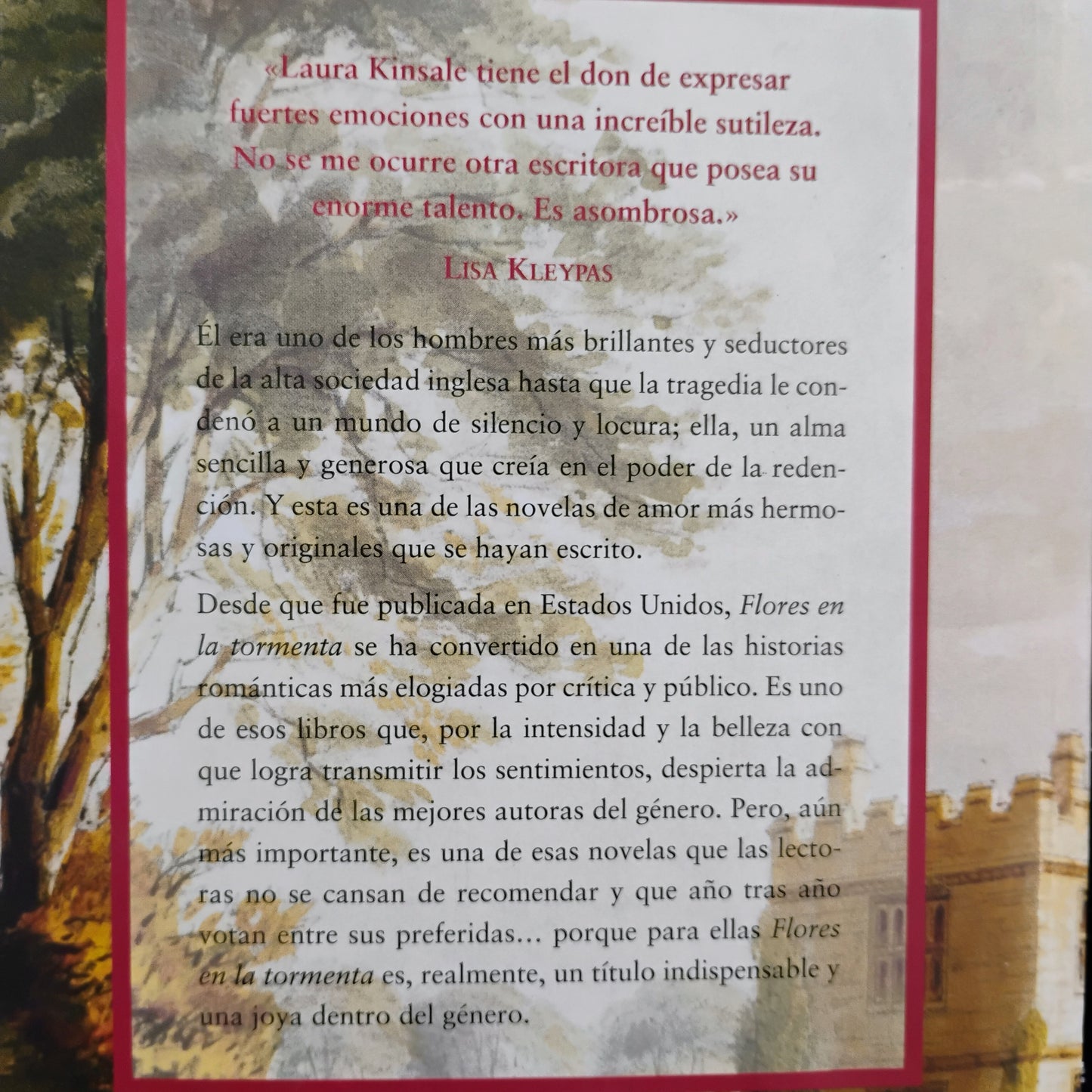 Flores en la tormenta - Laura Kinsale