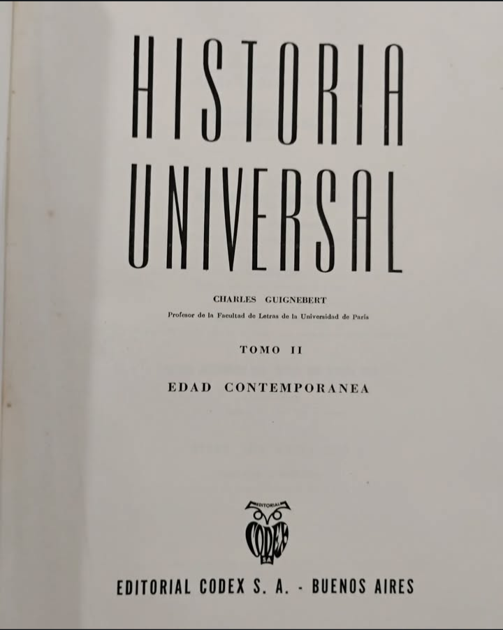 Historia Universal. Tomos I y II - Charles Guignebert