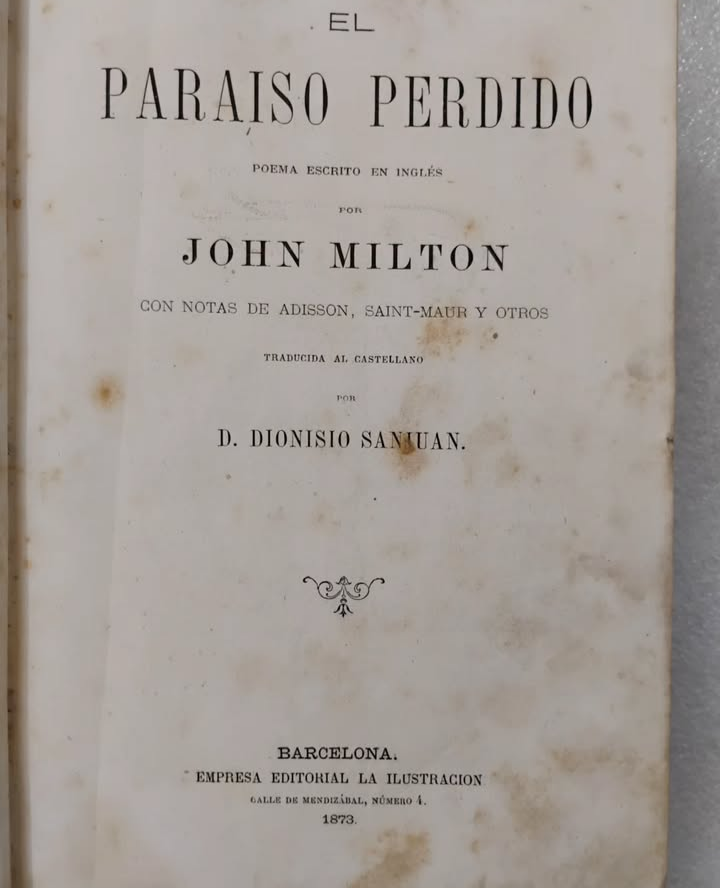 El Paraíso perdido - John Milton