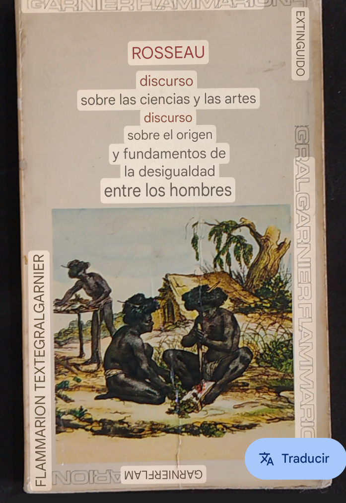 Dicours sur les sciences et les arts. Dicours sur l"origine et les fondements de l'inégalité parmi les hommes. - Jean Jacques Rousseau.
