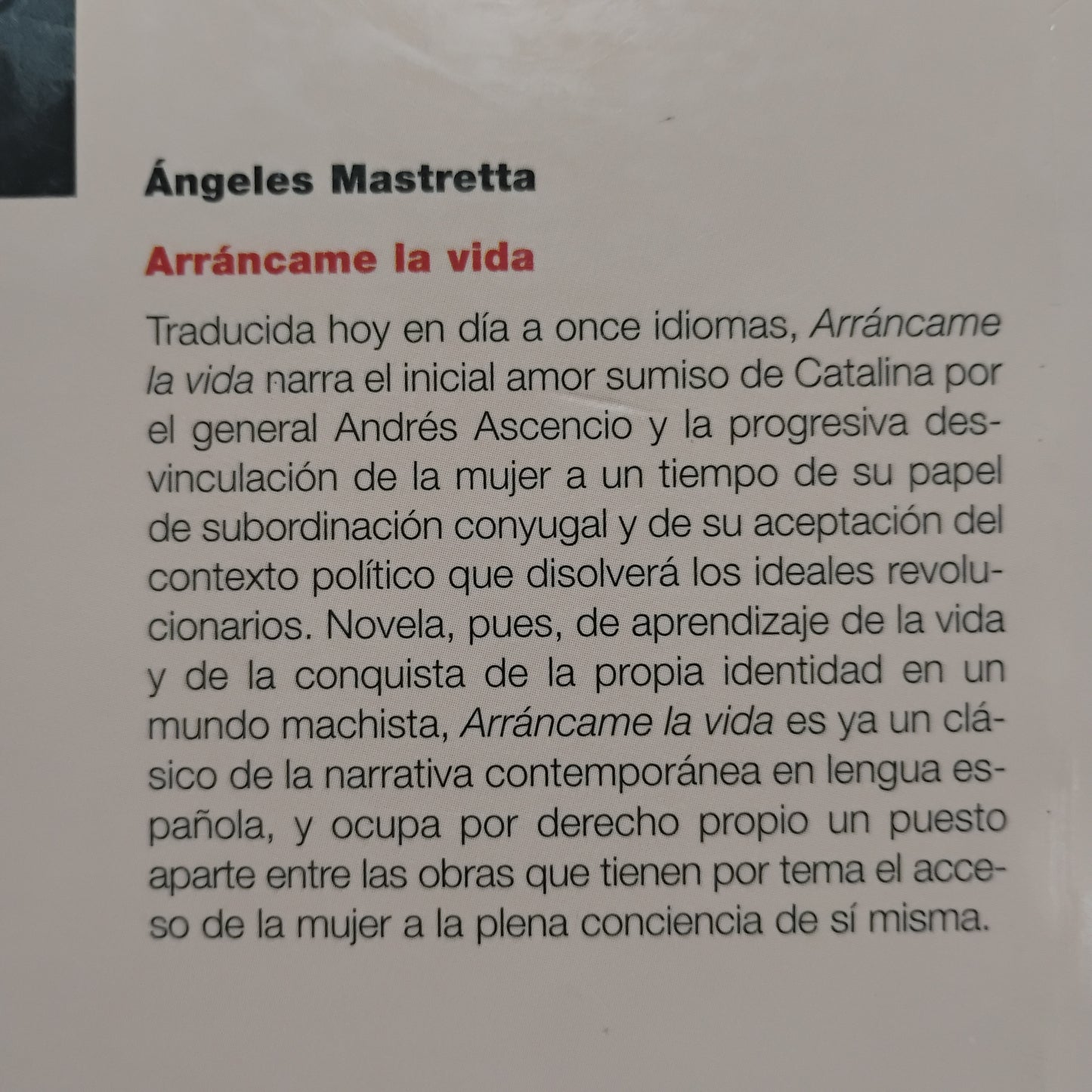 Arráncame la vida - Ángeles Mastretta