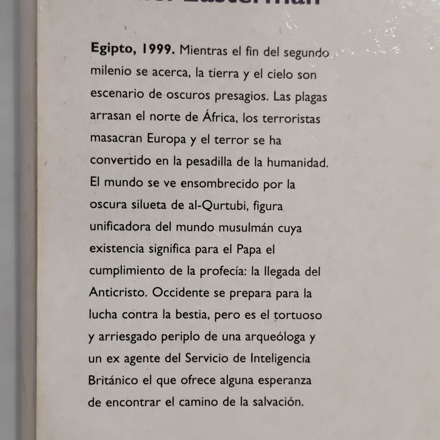 El nombre de la bestia - Daniel Easterman