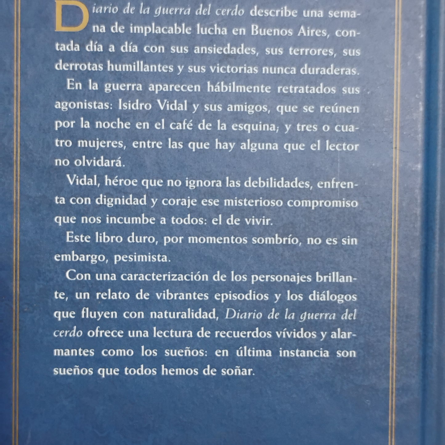 Diario de la guerra del cerdo - Adolfo Bioy Casares