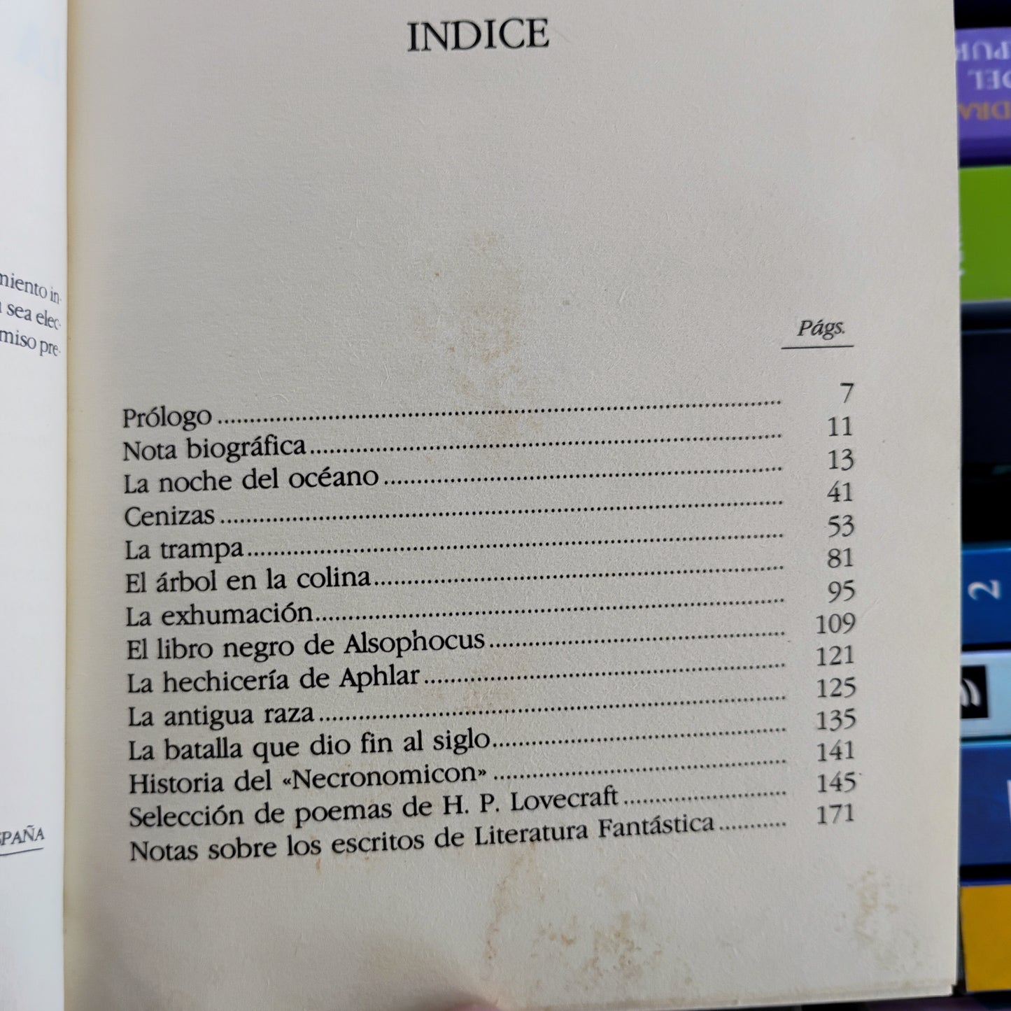 La noche del océano y otros cuentos inéditos - H. P. Lovecraft