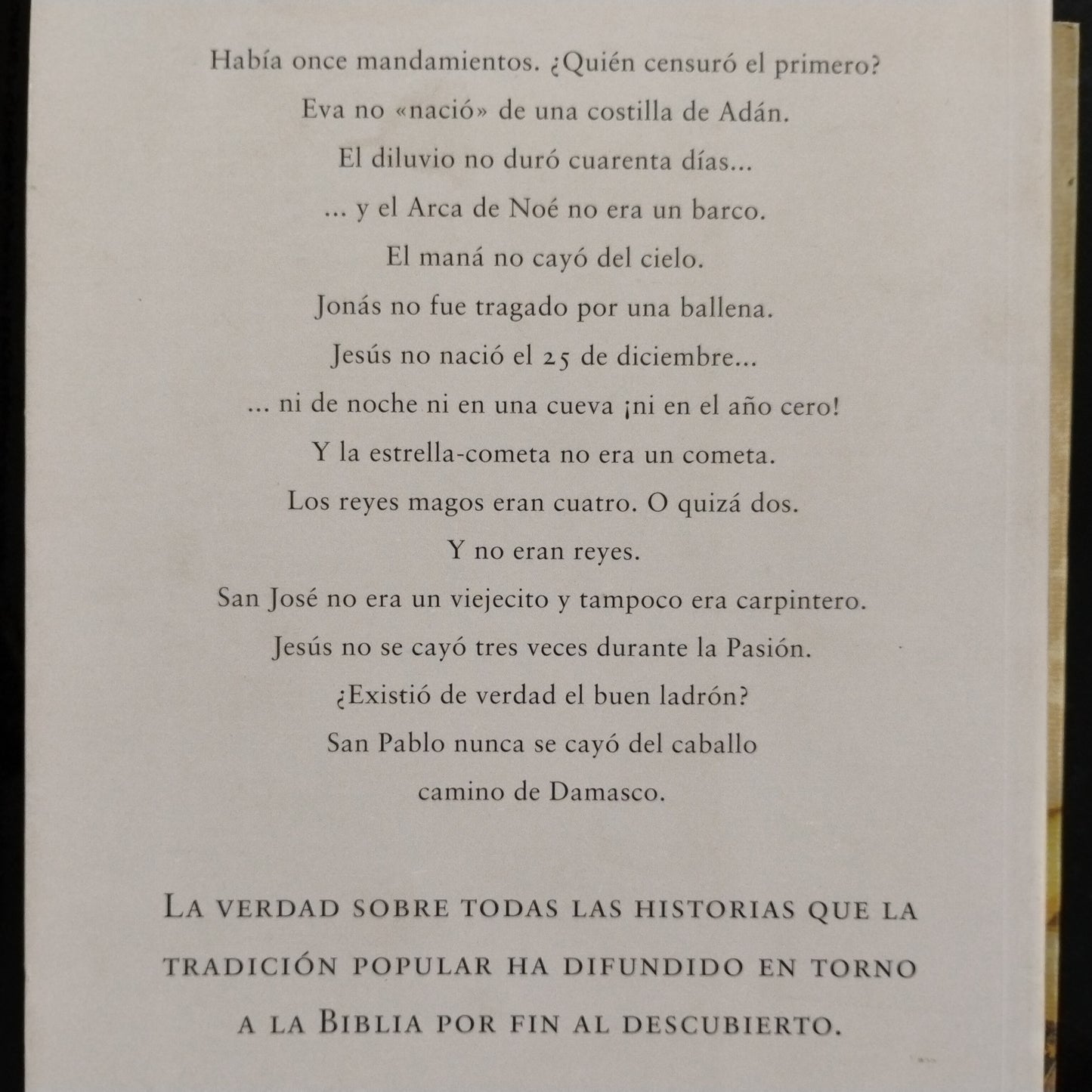 Enigmas de la biblia al descubierto