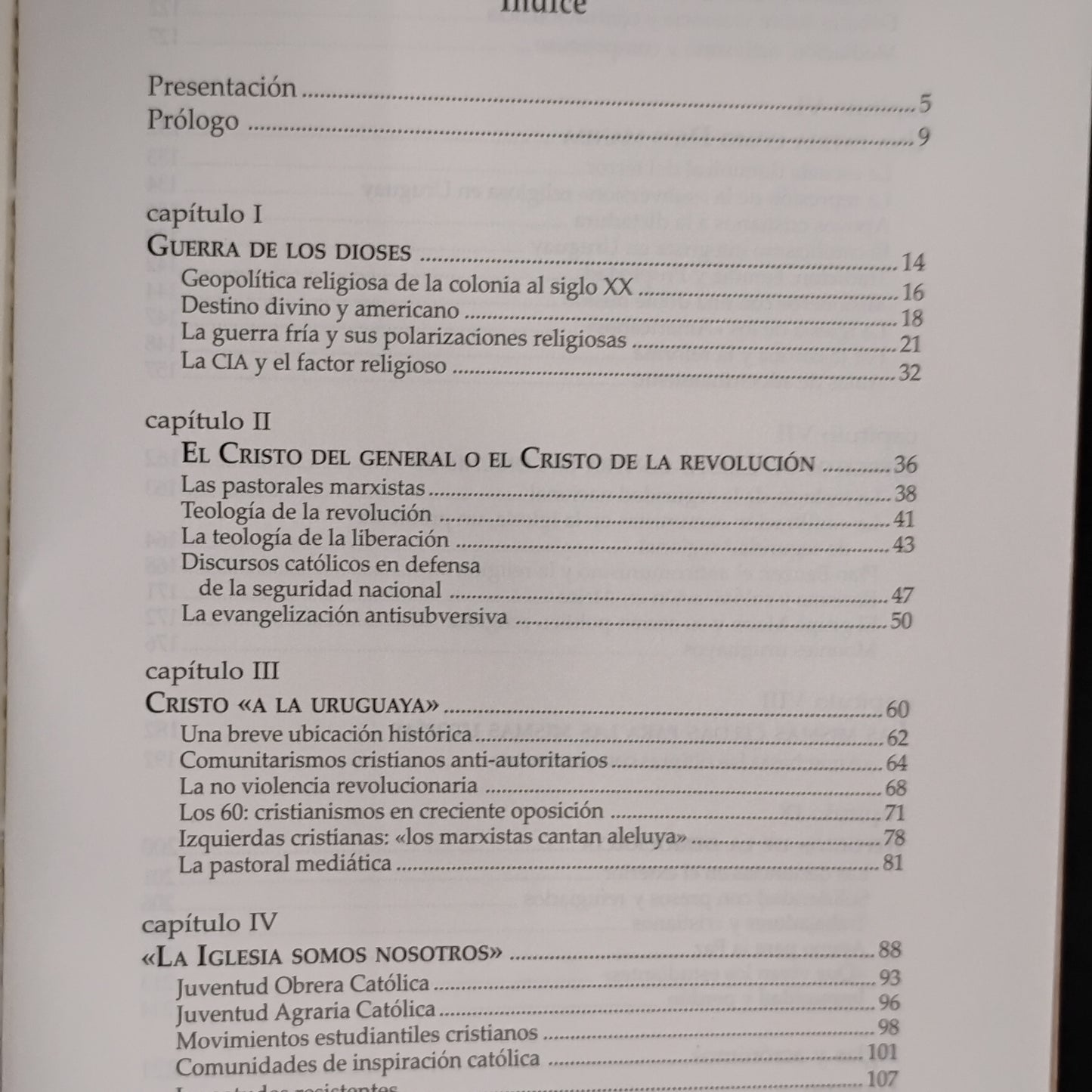 ¿De qué lado está Cristo?. Religión y Política en el Uruguay de La Guerra Fría - Dahiana Barrales Palacio, Nicolás Iglesias Schneider