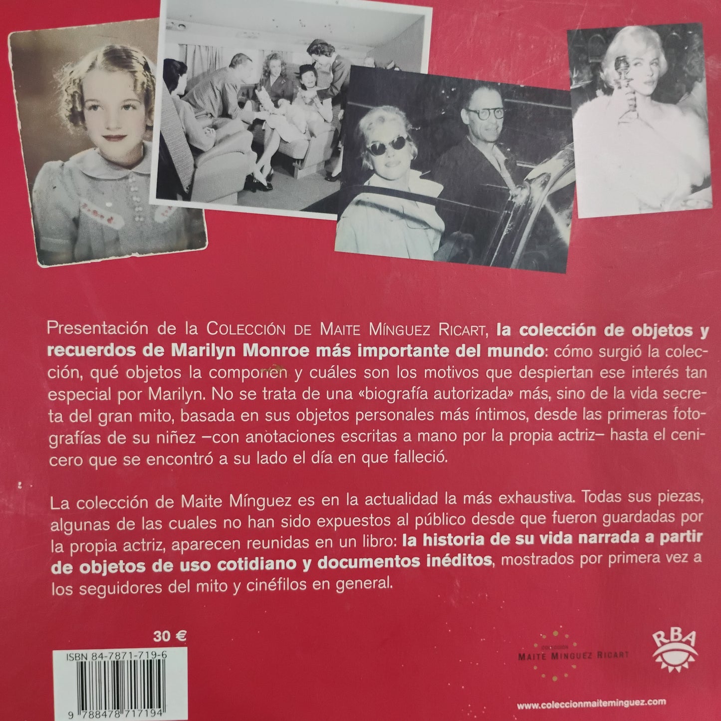 Marilyn íntima. El legado de la actriz en la Colección Maite Mínguez Ricart - Víctor Fernández