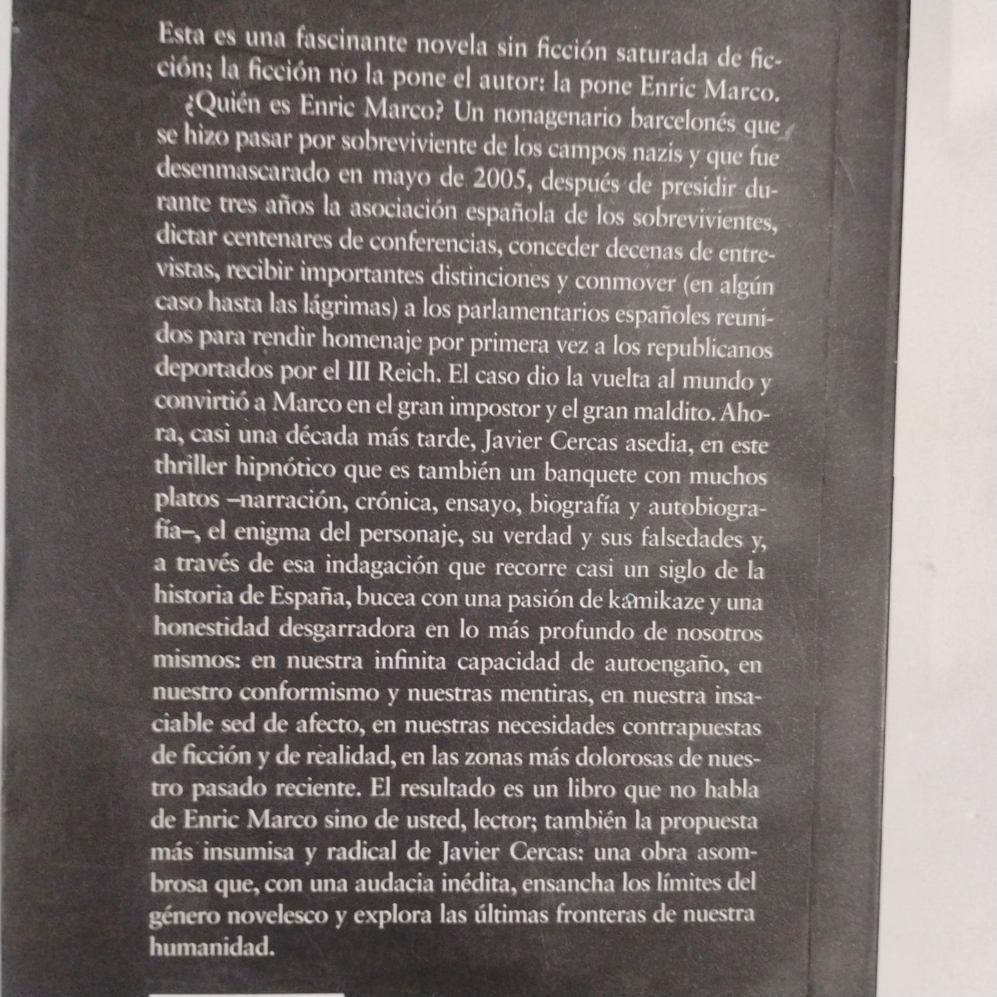 El impostor - Javier Cercas