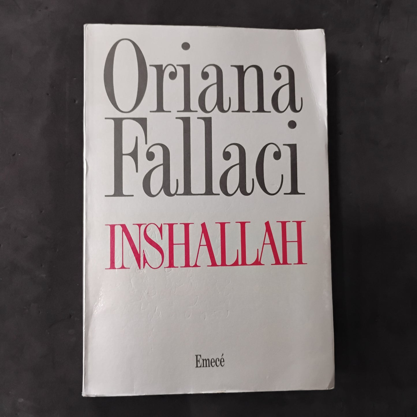 Inshallah - Oriana Fallaci