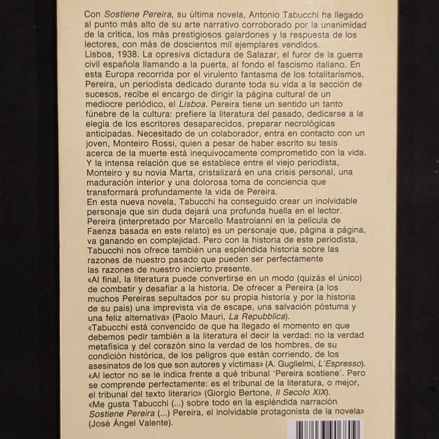 Sostiene Peteira - Antonio Tabucchi