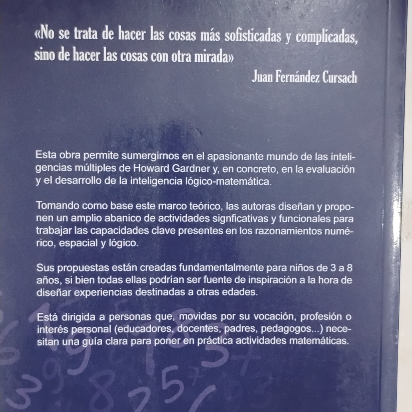 Vivir, sentir y amar las matemáticas. Actividades Lógico-matematicas para niños entre 3 y 8 años - Gomis et al