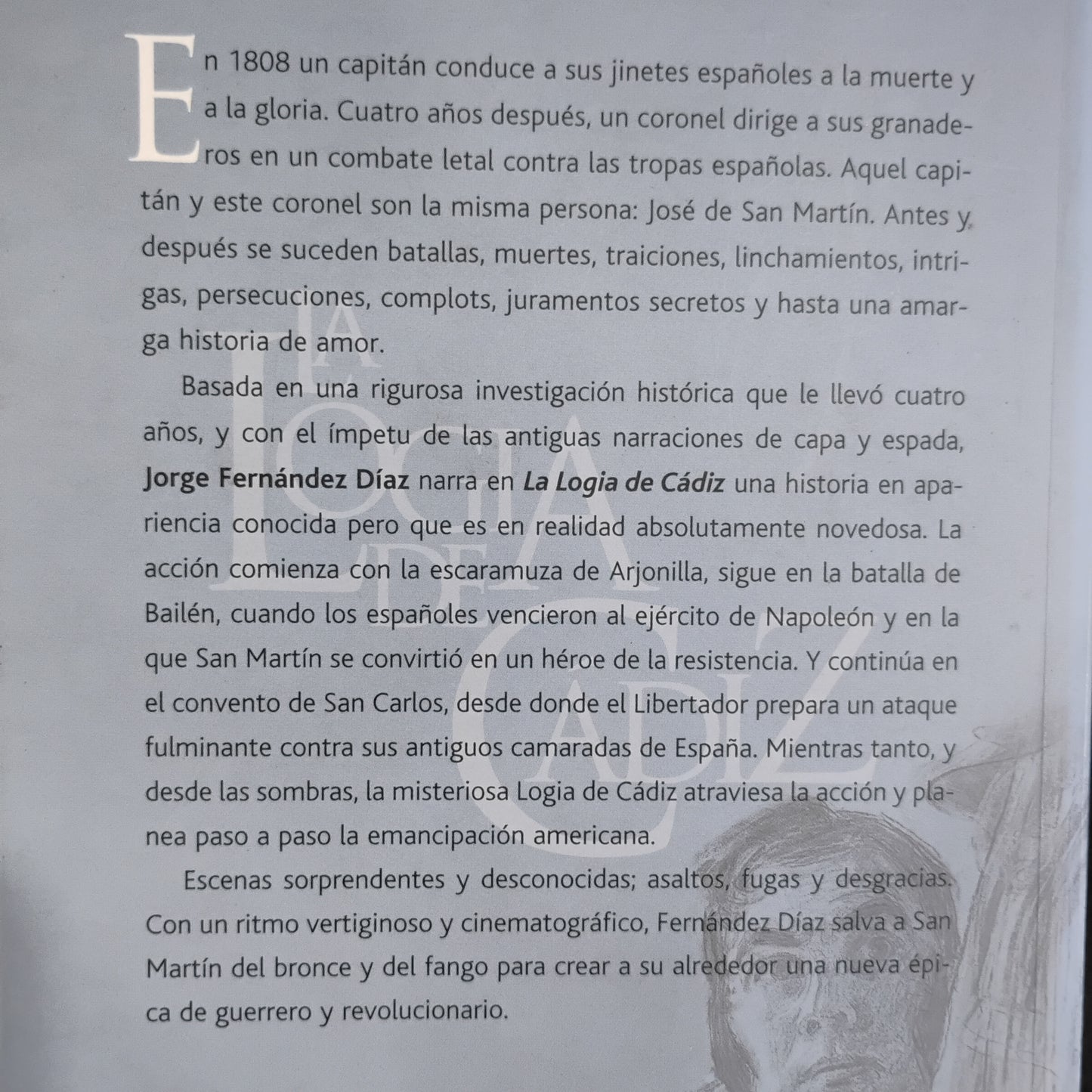 La Logia de Cádiz - Jorge Fernández Diaz