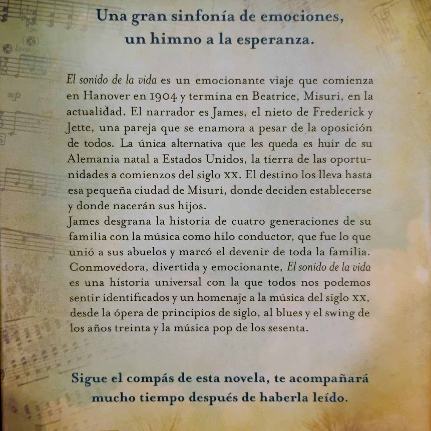El sonido de la vida - Alex George