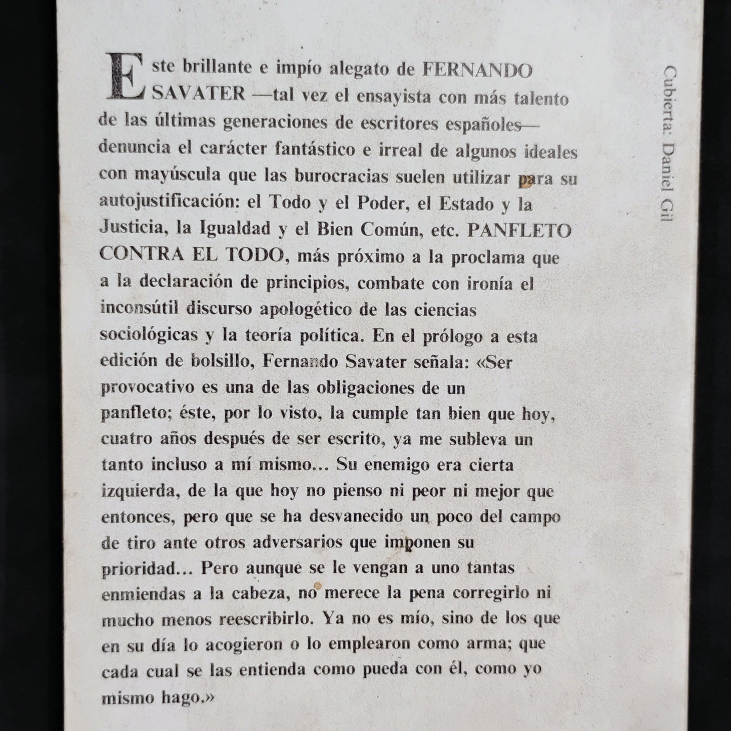 Panfleto para todo - Fernando Savater