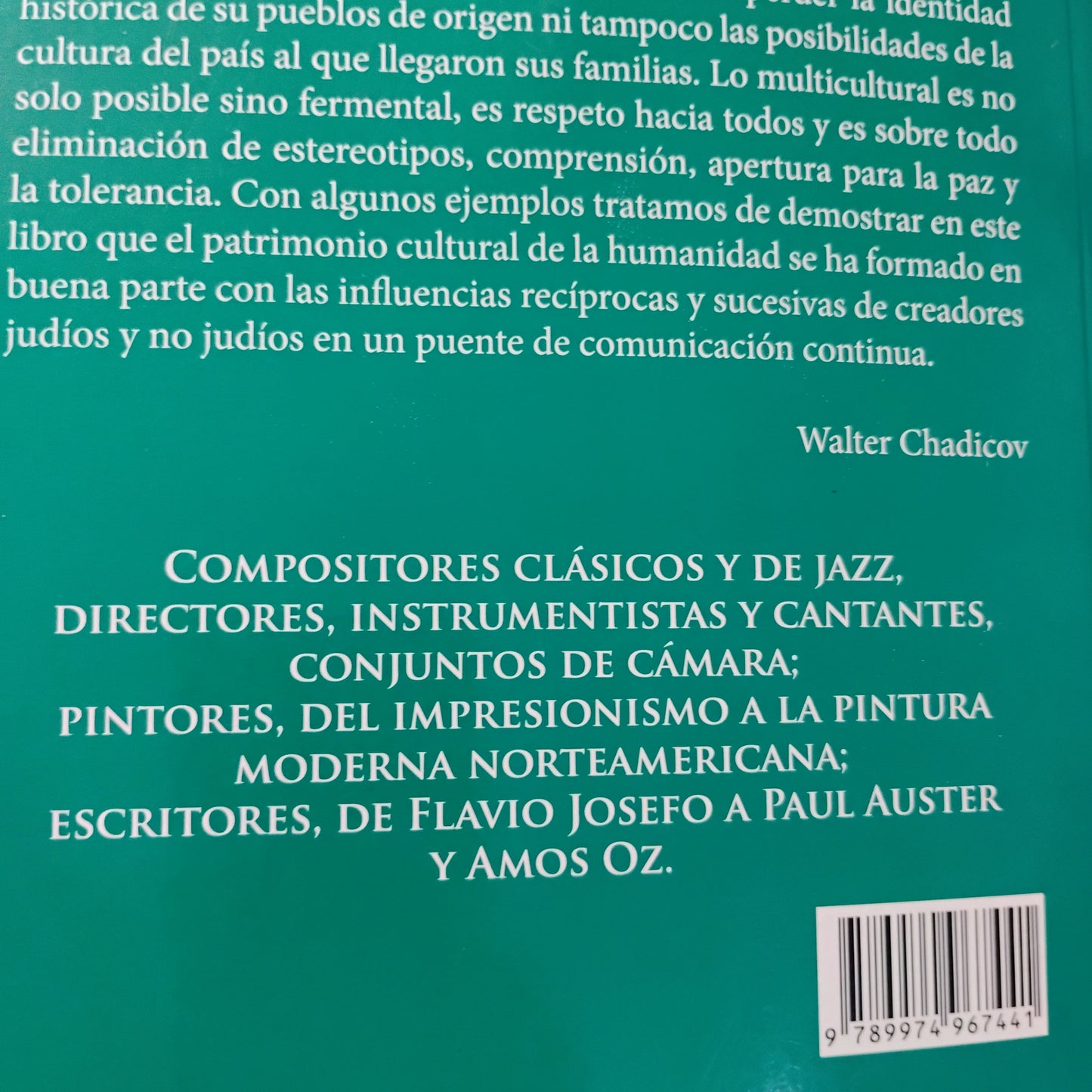 Puente de aportes - Walter Chadicov