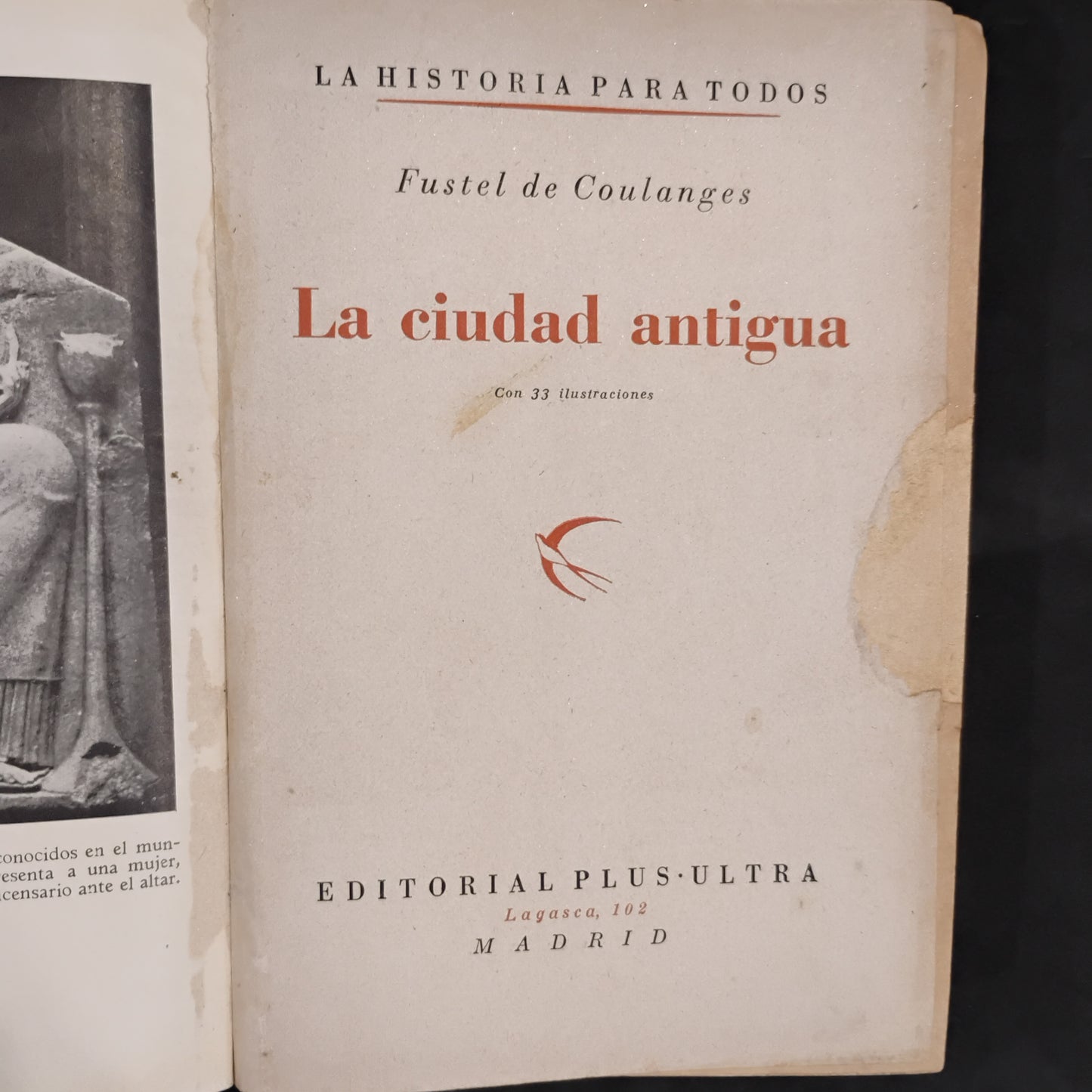La ciudad antigua (Colección La historia para todos) - Fustel de Coulanges